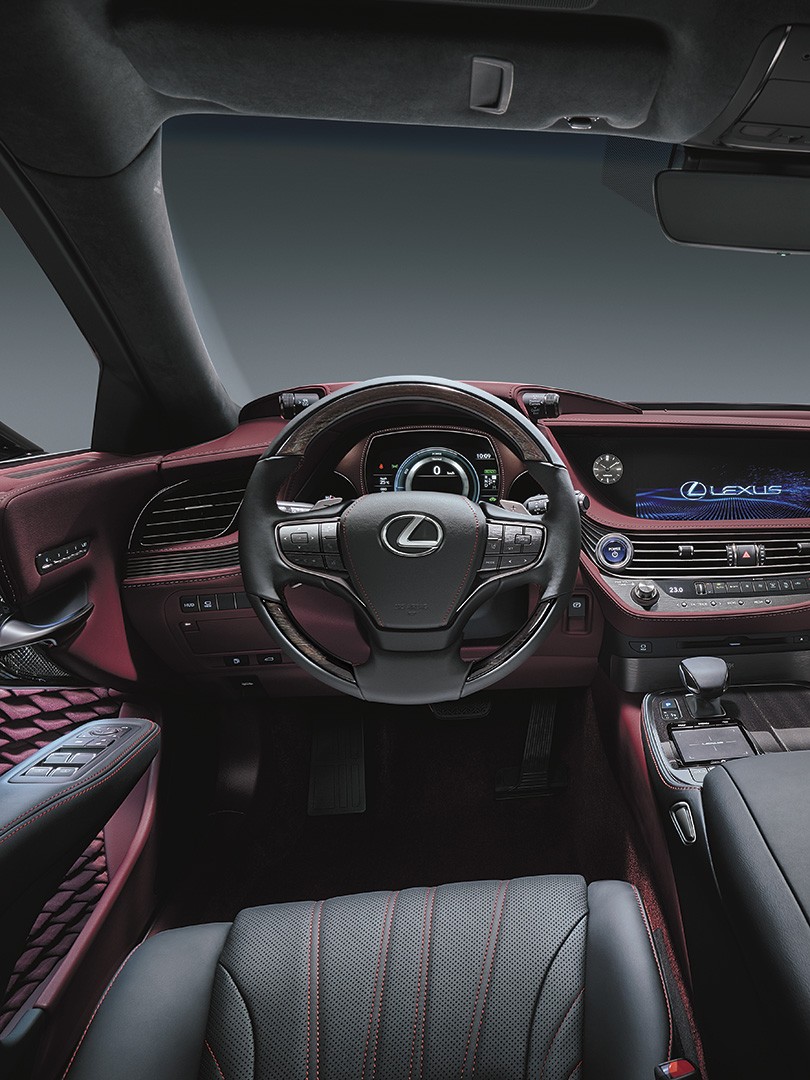 lexus track inspired display