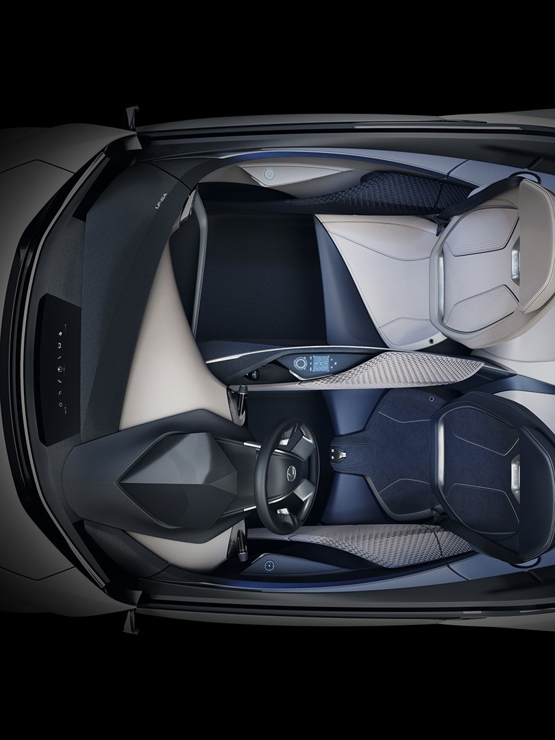 Lexus front passenger seat